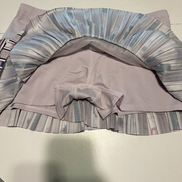 lucky in love Ladies Sz XL Tennis Golf pickleball skort Stretch pull on ruffle - Picture 4 of 7